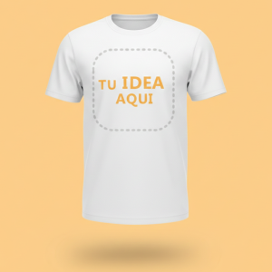 Camiseta Adulto 100% Algodón BLANCA 160g