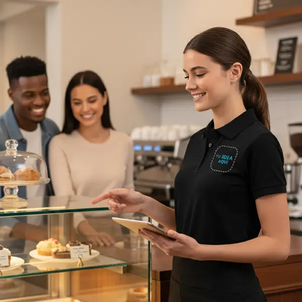 Polo Uniforme Laboral 100% Algodón 220g - Imagen 5